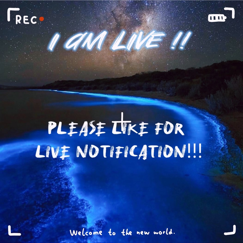 ⚡️I AM LIVE ⚡️
